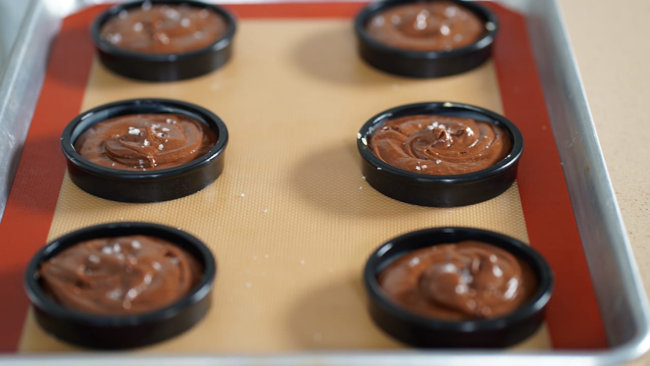 Bruno Albouze Chocolate Lava Cake In Rings