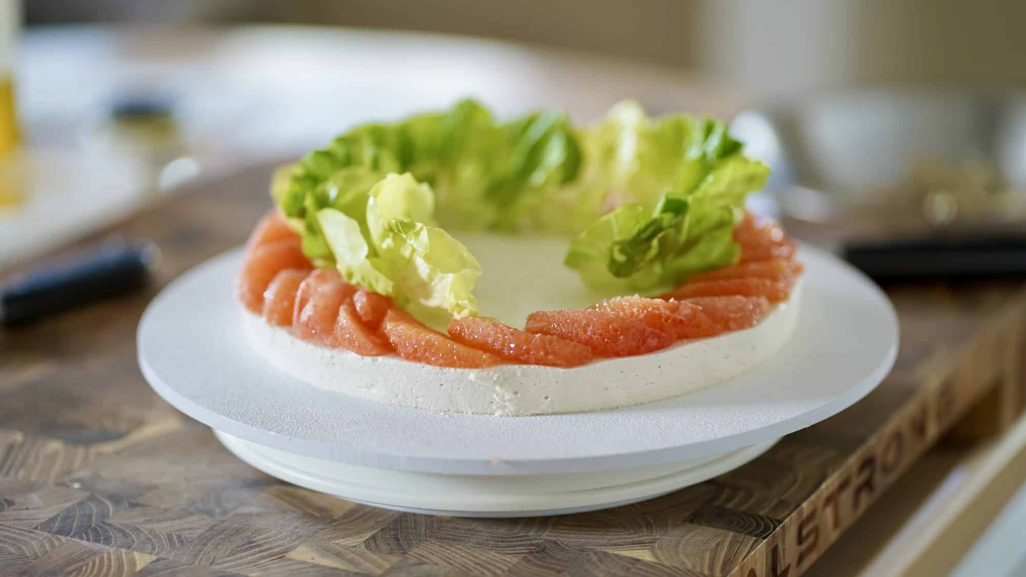 Crab Flan Pamplemousse Bruno Albouze French cooking Masterclass