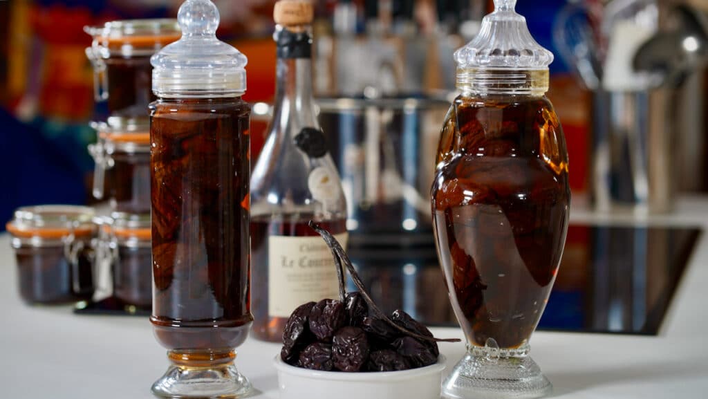 agen dried prunes in armagnac