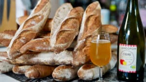 apple cider rustic baguette