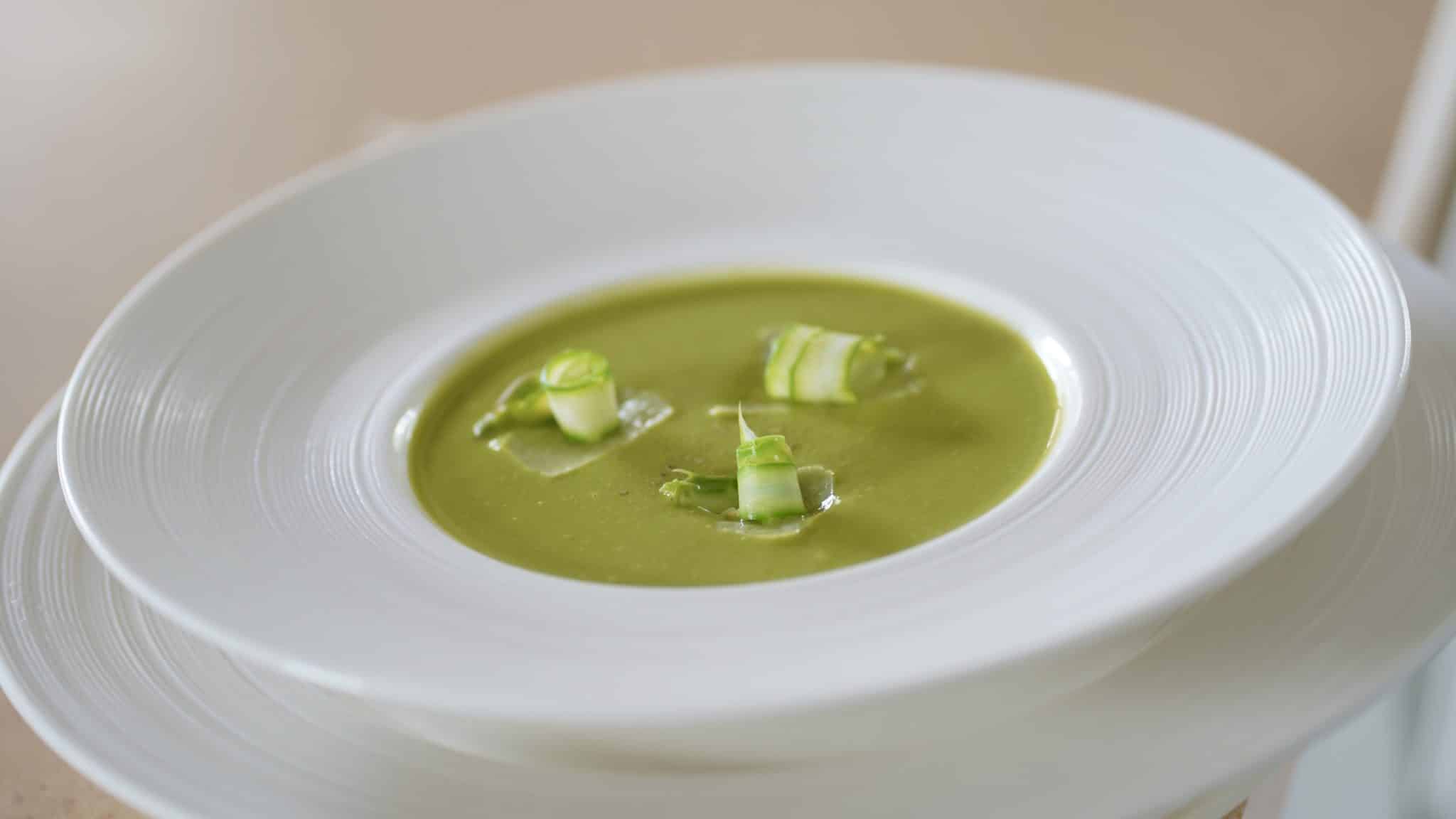 Asparagus Velouté Bruno Albouze French cooking Masterclass