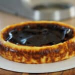 baked basque cheesecake