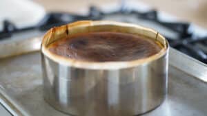 baked basque cheesecake