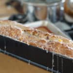 Baked Banana Lime Mango Cake