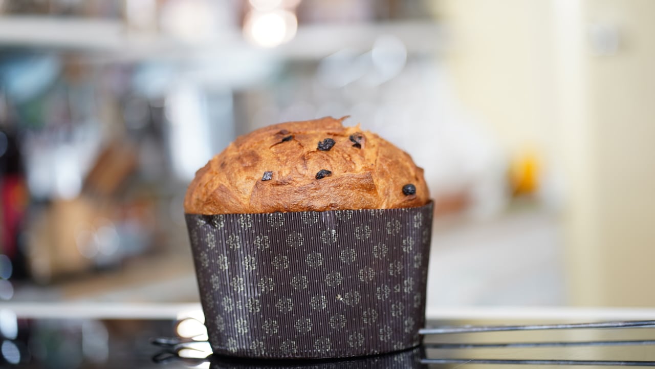 baked panettone Milanese