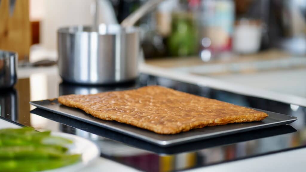 baked puff pastry sheet