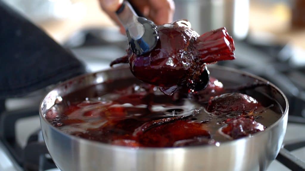 beets cooked in oil