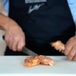 boning chicken leg 6