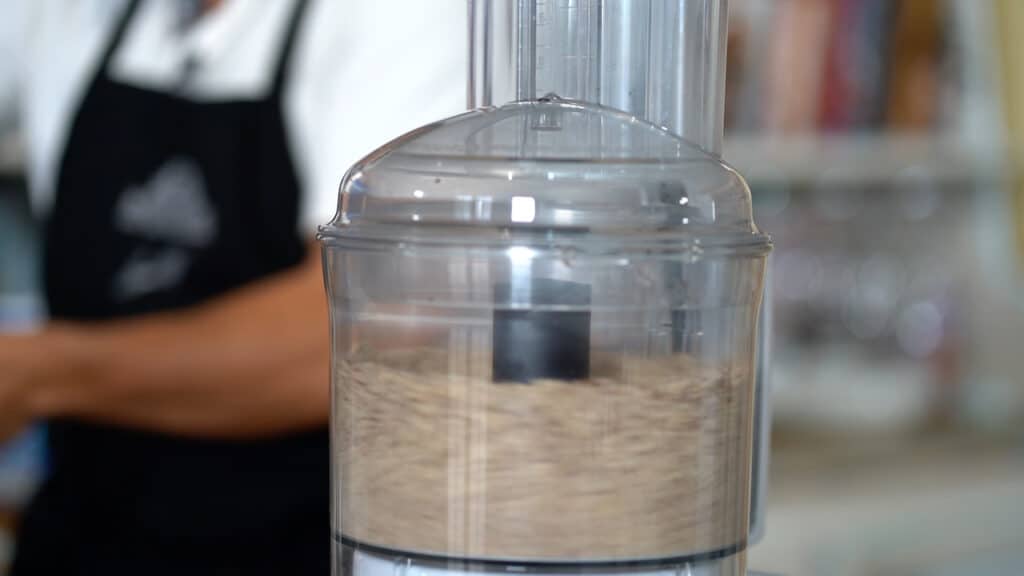 broyage des noisettes