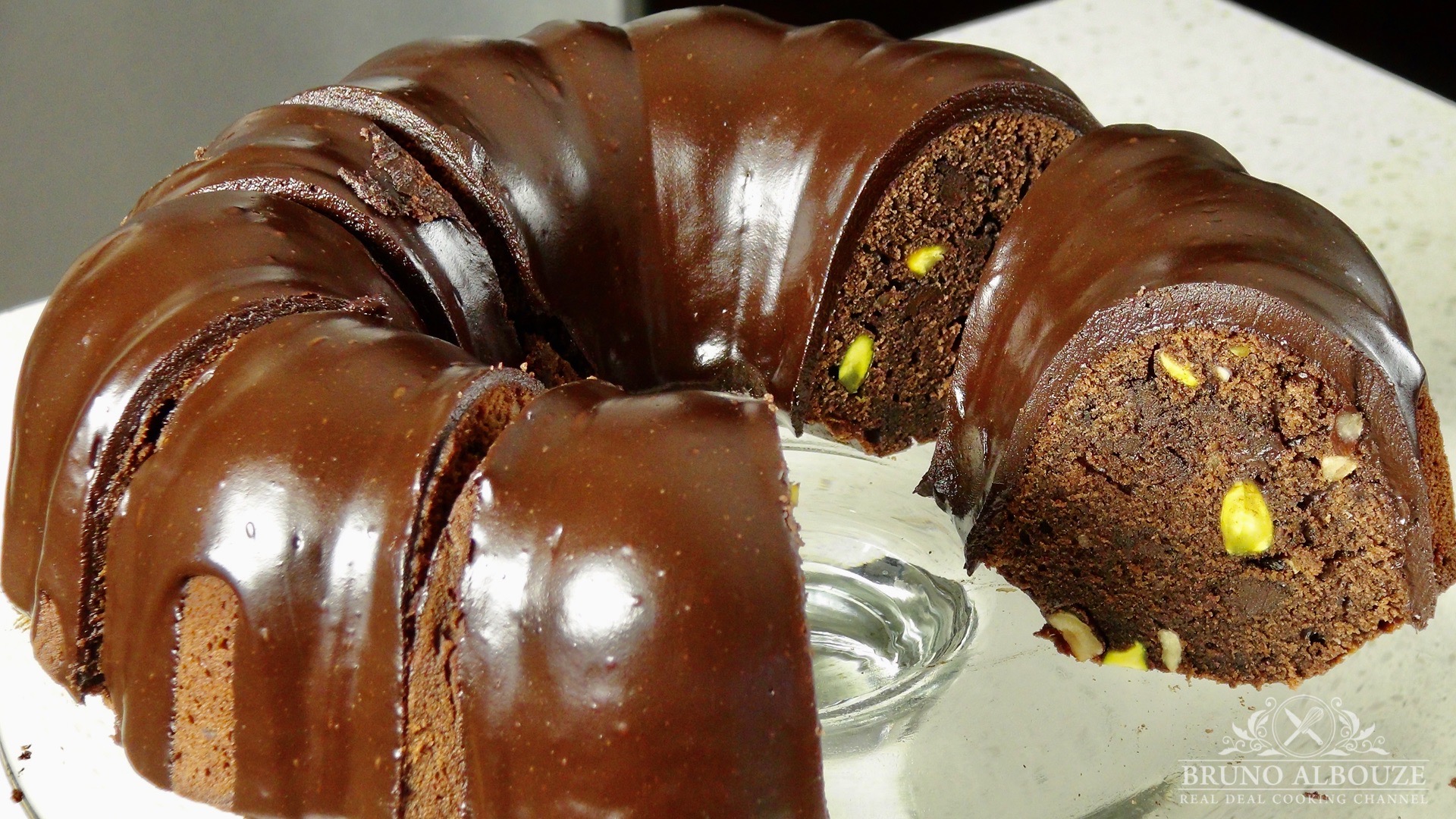 Bruno Albouze Chocolate Almond Cake