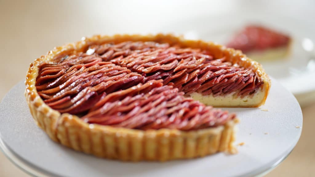 Bruno Albouze Vanilla Custard Apple Pie