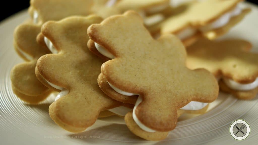 Bruno Albouze Bear Marshmallow cookies