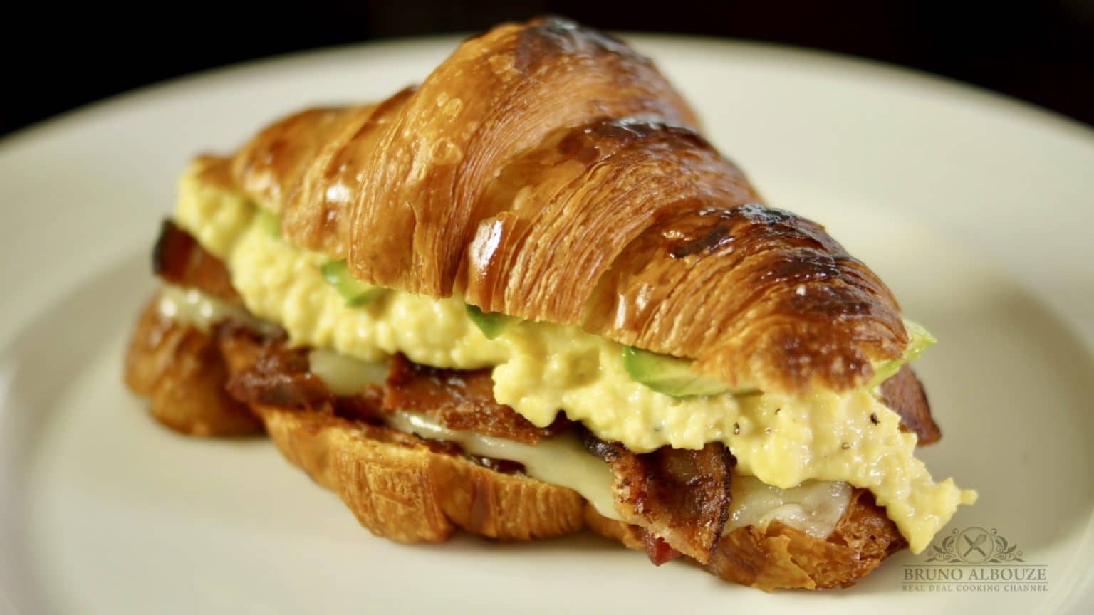 Breakfast Sandwich - Bruno Albouze - French cooking Masterclass