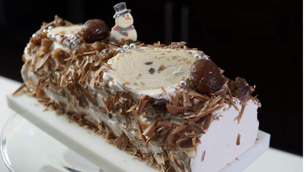 Bruno Albouze Chestnut Yule Log
