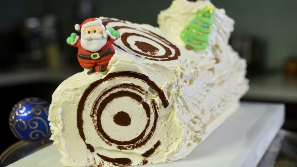 Bruno Albouze Buttercream Yule Log