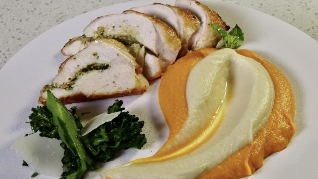 Bruno Albouze Pesto Stuffed Chicken