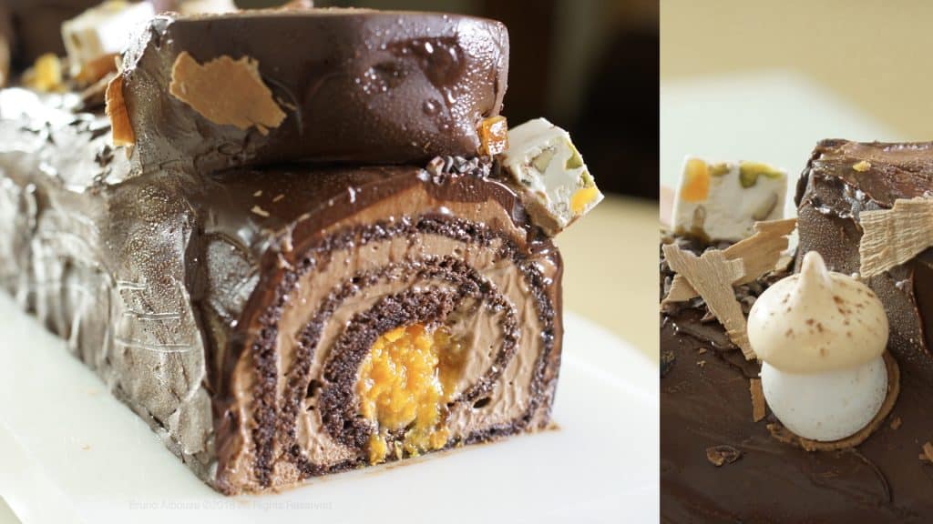 Bruno Albouze Chocolate Orange Yule Log
