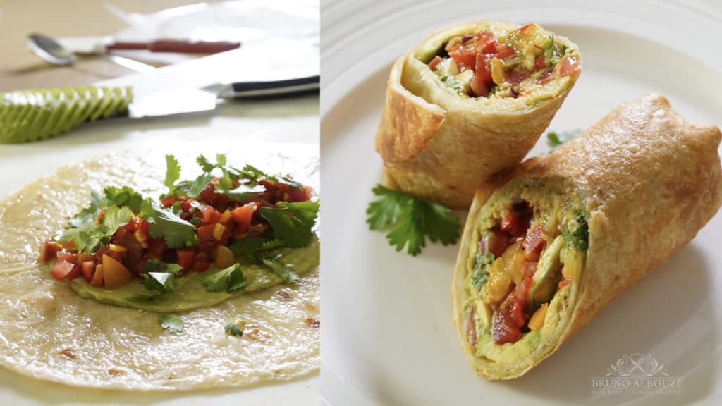Bruno Albouze Crispy Salsa Roll