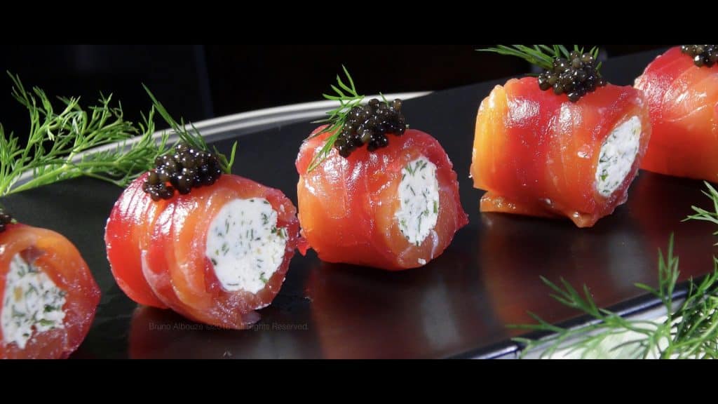 Bruno Albouze Cured Salmon Rolls
