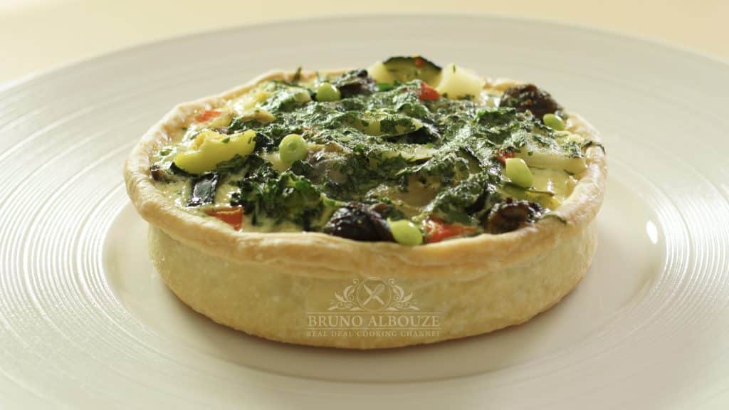 Bruno Albouze Escargot Aioli Tart