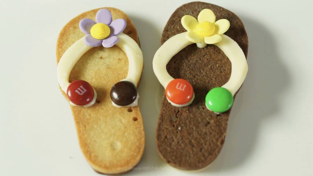 Bruno Albouze Flip Flop Cookies