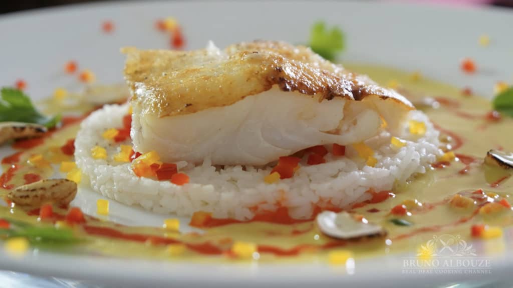 Bruno Albouze Roasted Halibut