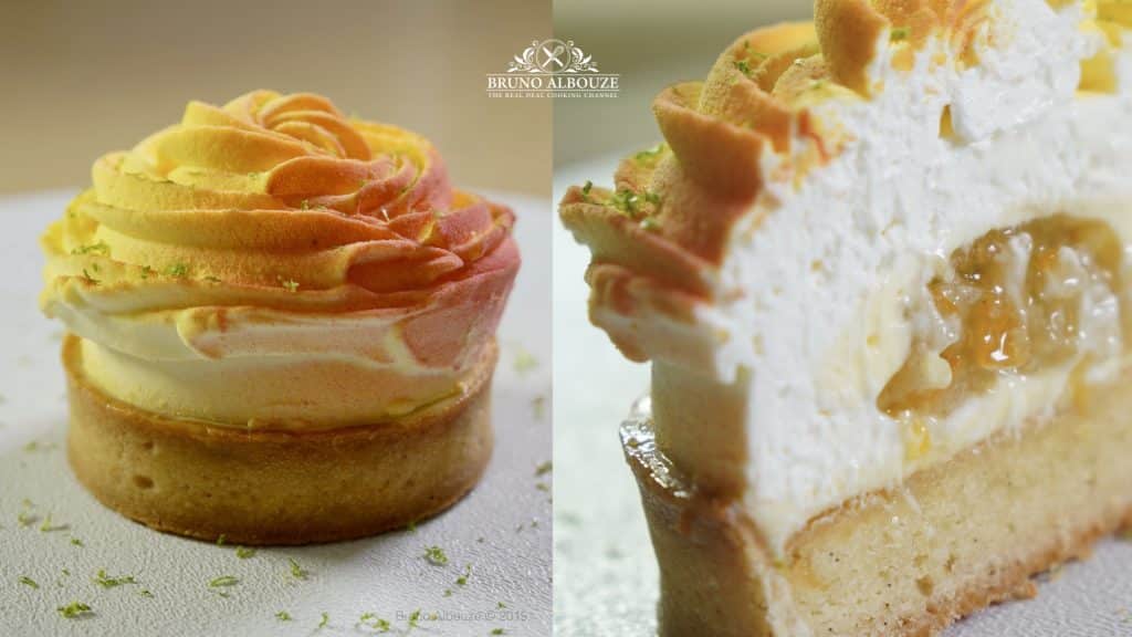 Bruno Albouze Lemon Rose Tart