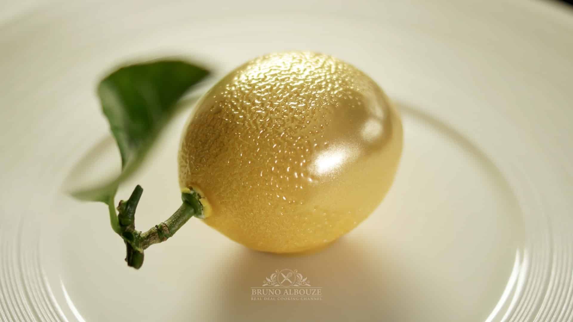 Bruno Albouze Lemon Shaped Dessert