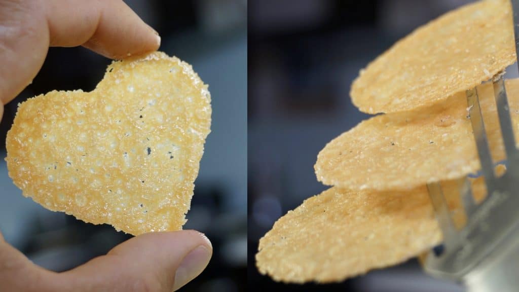 Bruno Albouze Parmesan Crisps Tuile