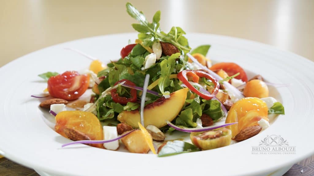 Bruno Albouze Peach Chili Salad