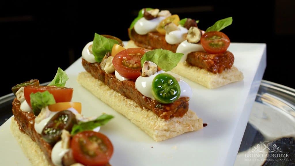 appetizer ratatouille bars