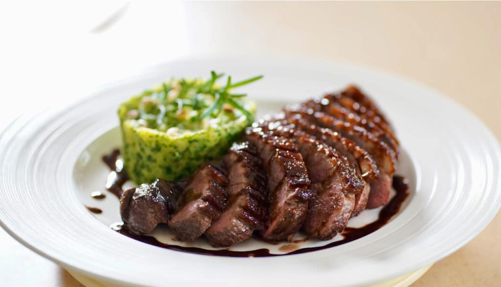 roasted duck breast