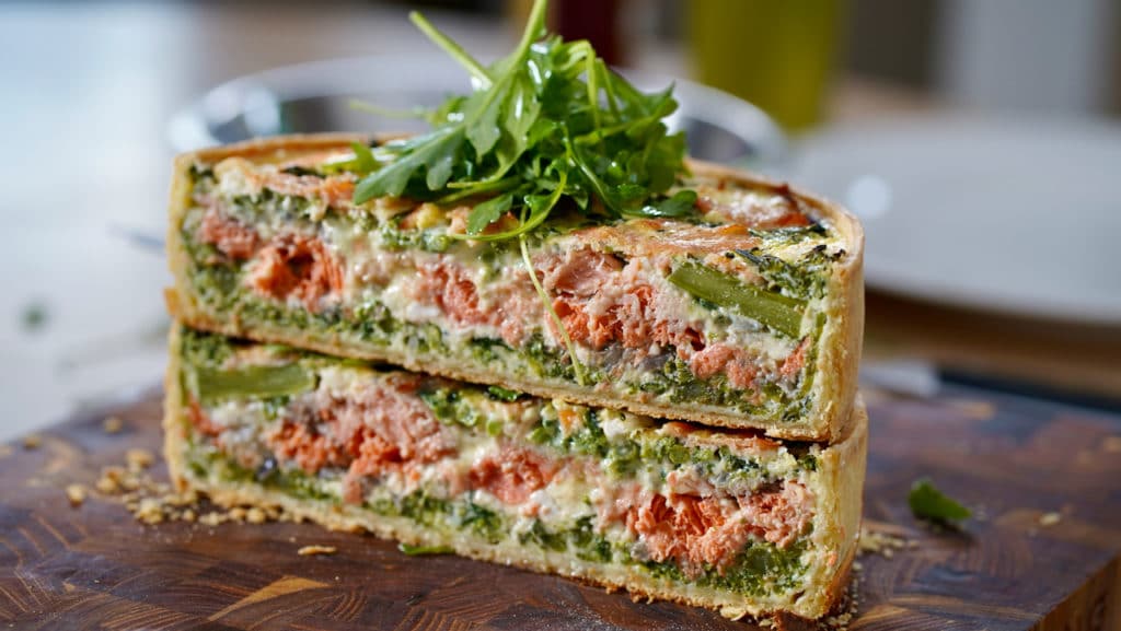 Bruno Albouze Salmon Quiche