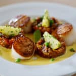 Bruno Albouze Scallops Pernod Ratatouille