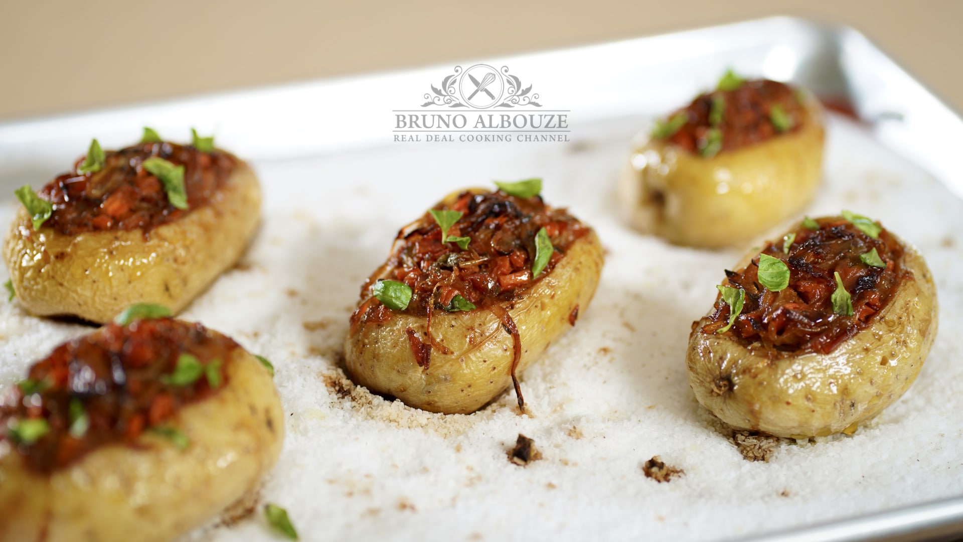 Bruno Albouze Stuffed Potatoes