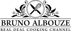 Bruno Albouze's Real Deal Cooking Channel Logo black