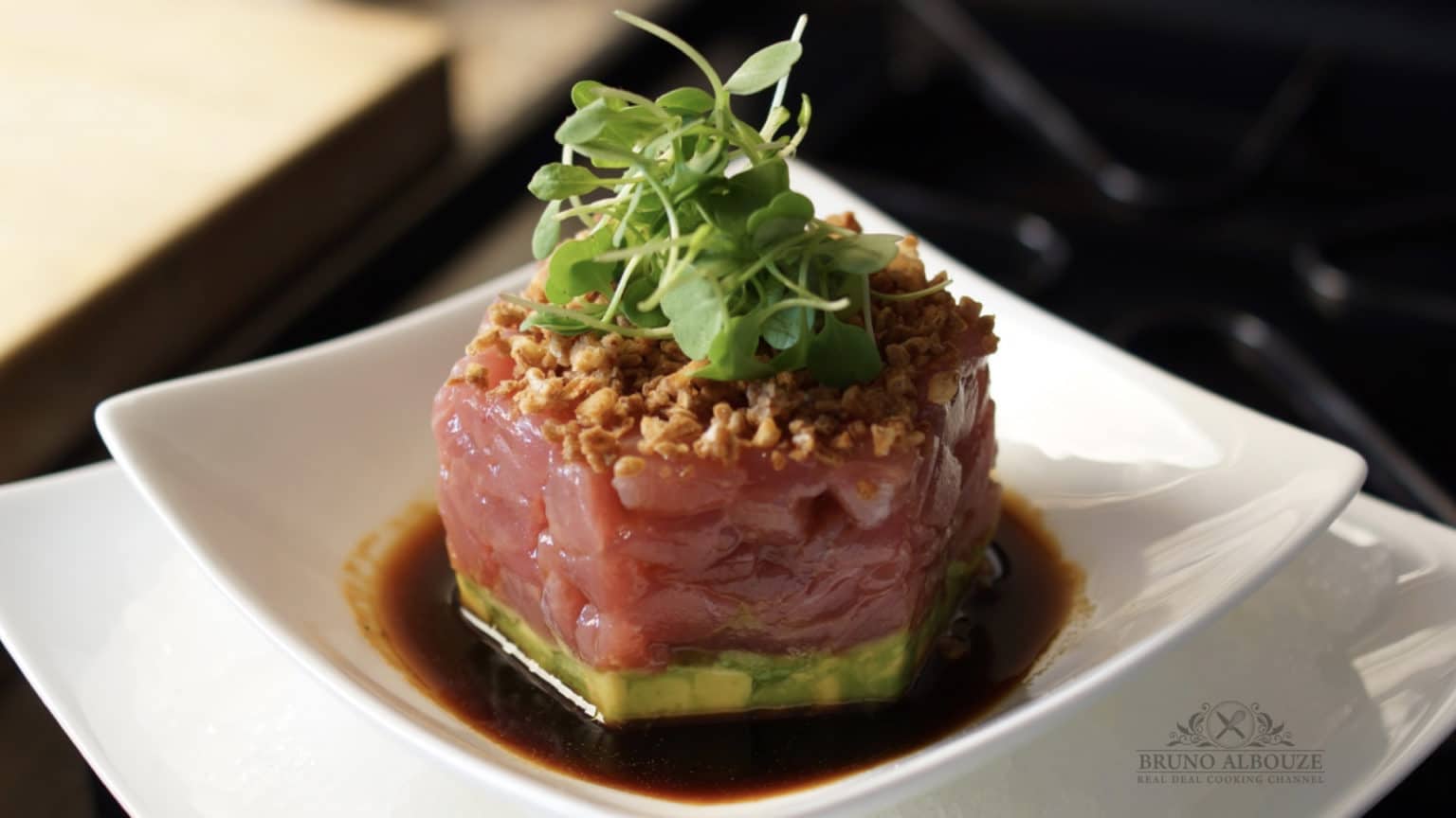 Tuna Tartare Bruno Albouze French cooking Masterclass