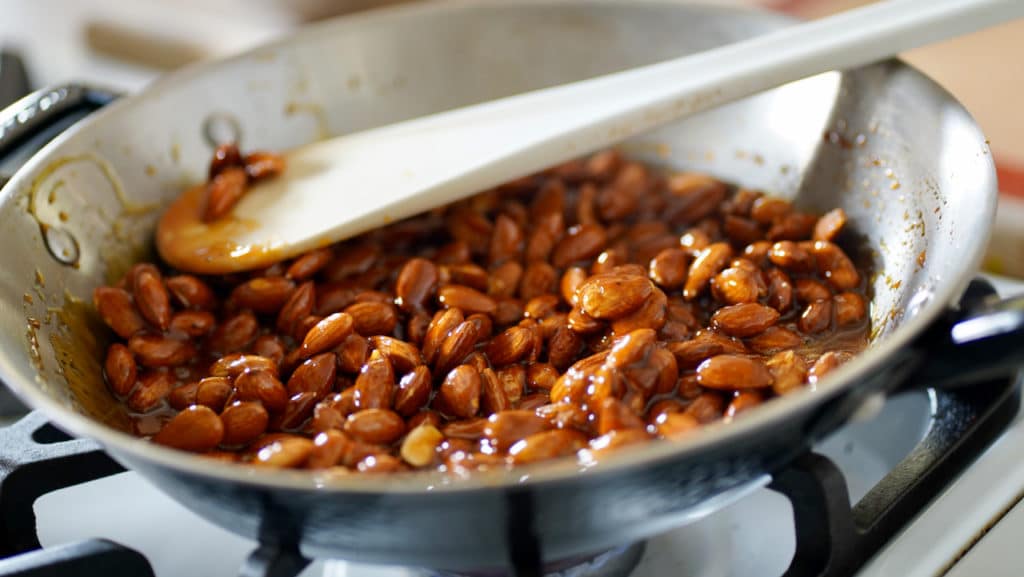 Bruno Albouze Caramelized Almonds