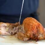 carving chicken leg 4