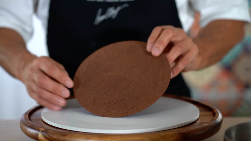 chocolate crust disk