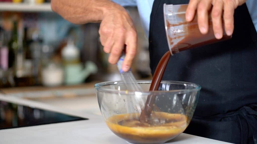 chocolate pecan pie filling