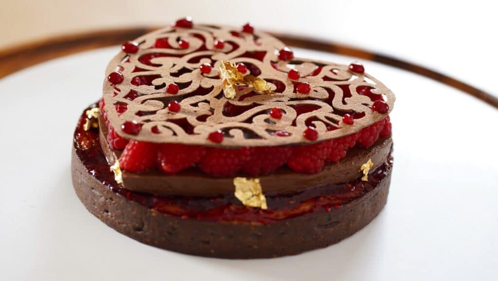 chocolate raspberry cake