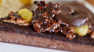 chocolate heaven dessert close up