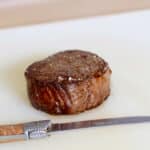 cooked tournedos