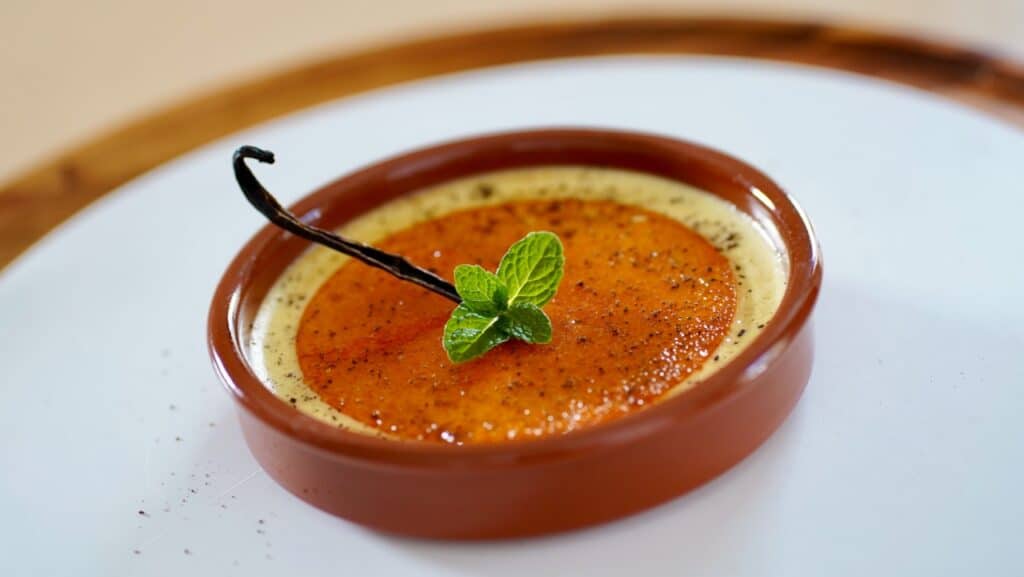 vanilla crème brûlée