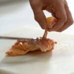 boning chicken leg 3