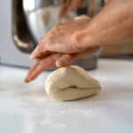 deflating croissant dough
