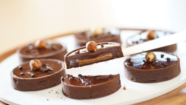deluxe chocolate tartlets