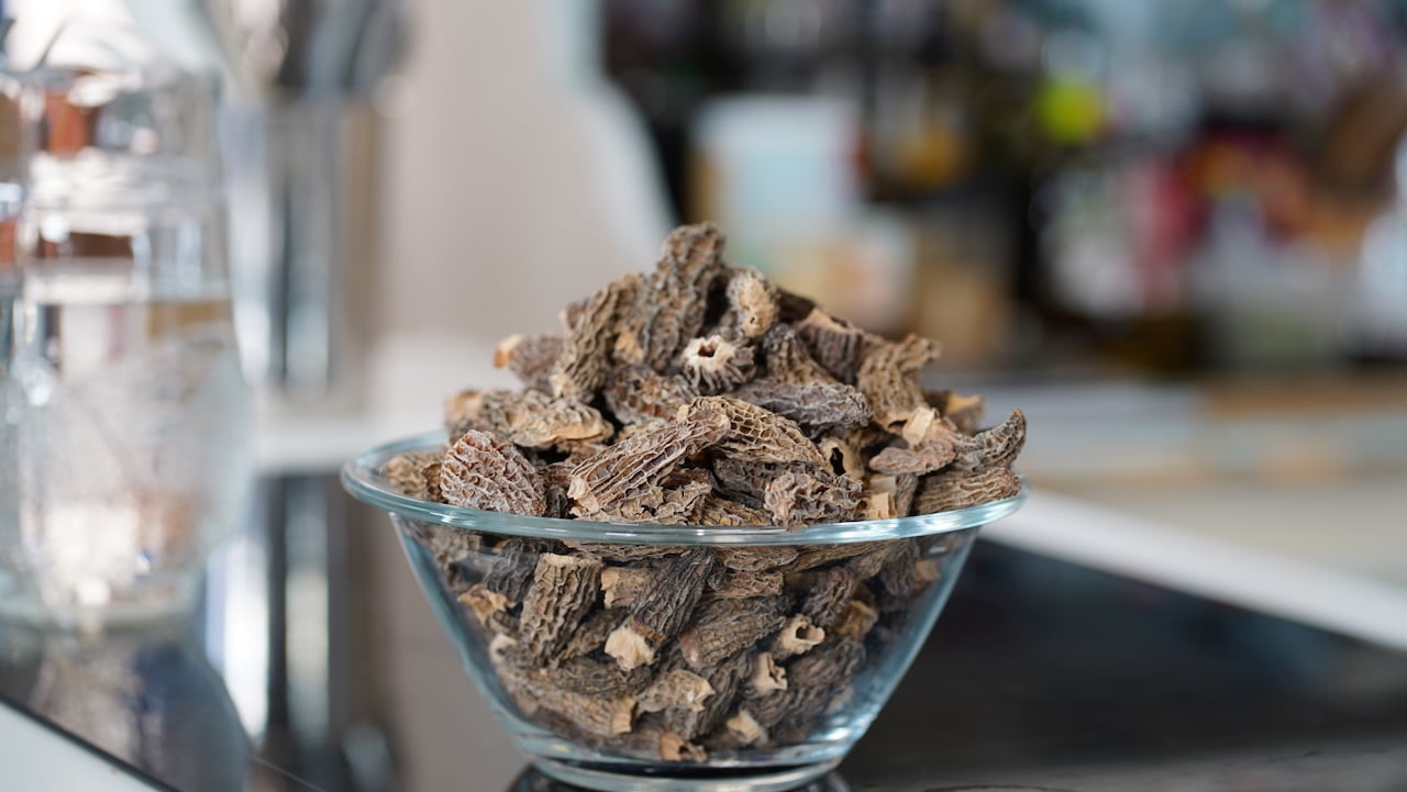 dried wild mushrooms