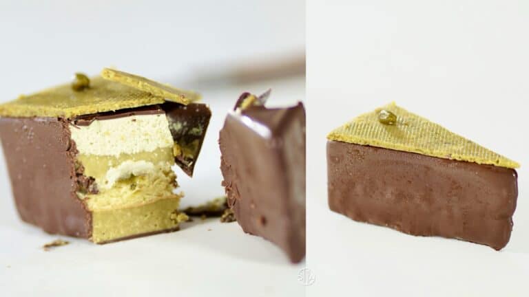 Dubai matcha pistachio cake